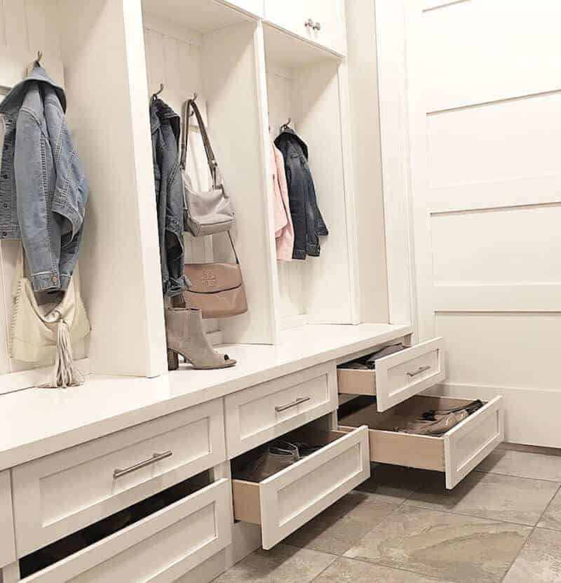 mudroom storage solutions
