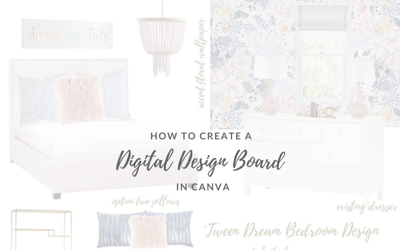 how to create a design board in canva