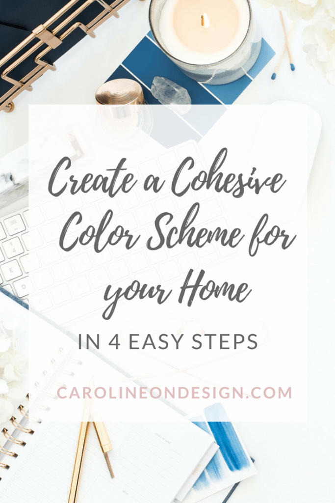 create a cohesive color scheme in your house