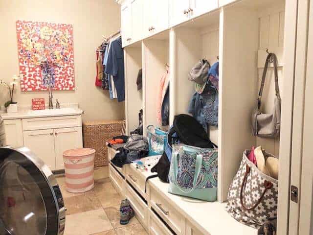 real life mudroom