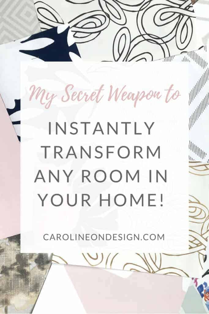 transform any space in your home with wallpaper