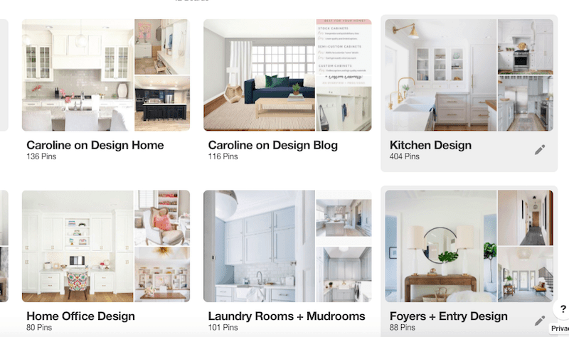 how to use pinterest, instagram, and houzz to find design inspiration