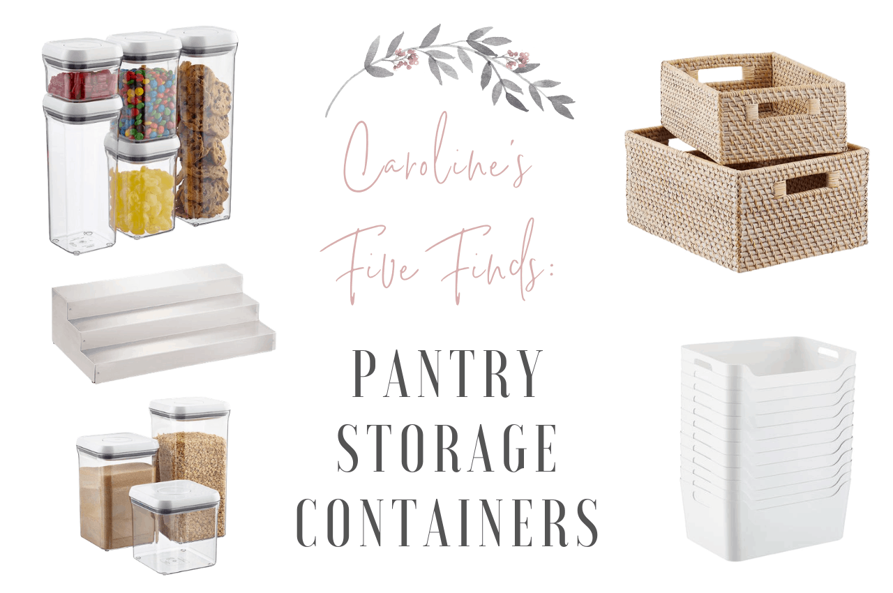 Kitchen Pantry Organization Containers FI