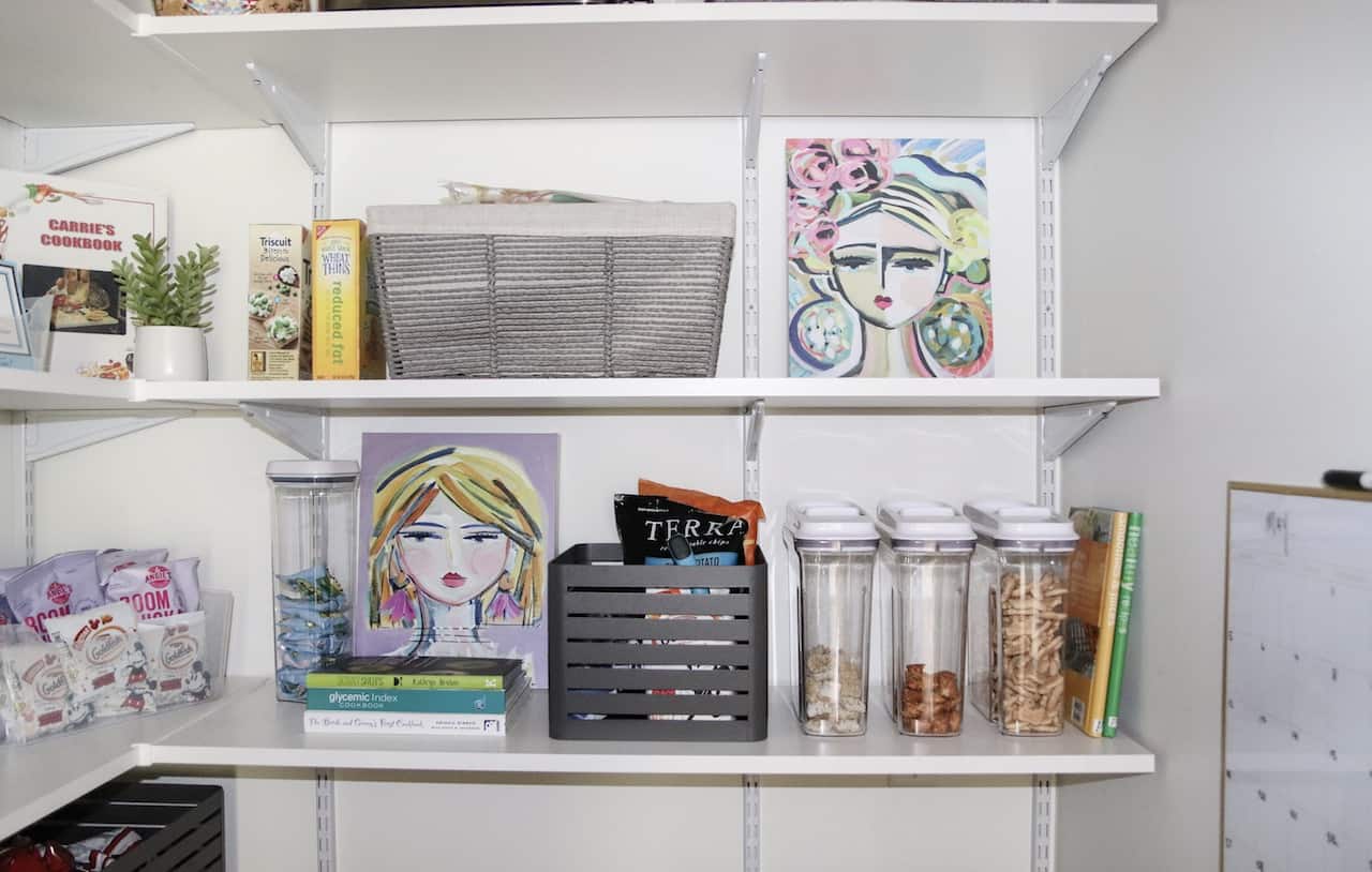 Walk In Pantry Makeover Organization Tips Caroline On Design