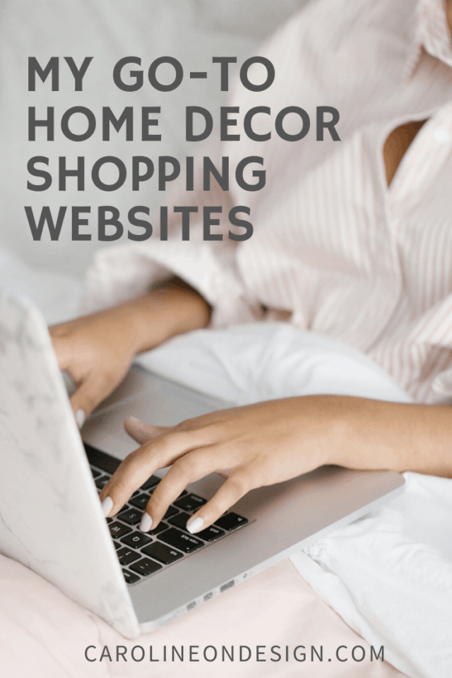 Favorite Home Decor Shopping Websites List PIN