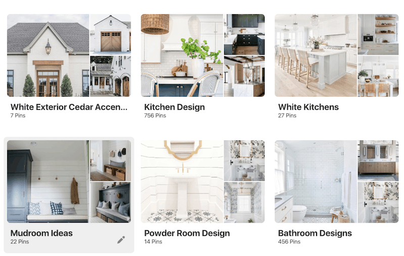 Caroline on Design my Top Pinterest Boards