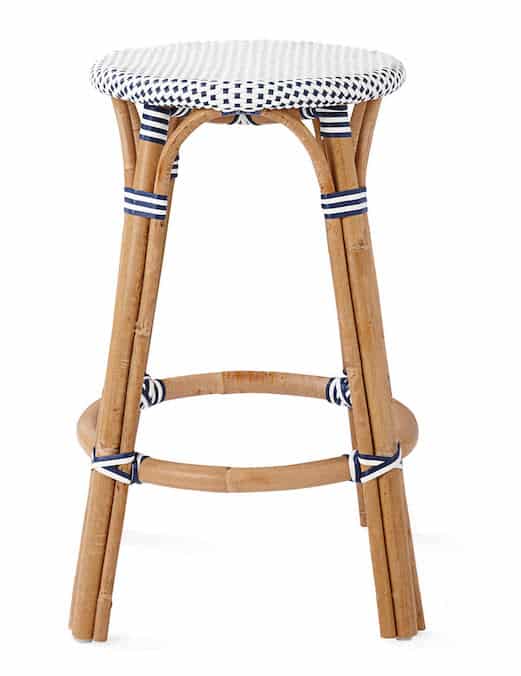 Serena and Lily Riviera Backless Stool