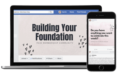 FB Page Mockup