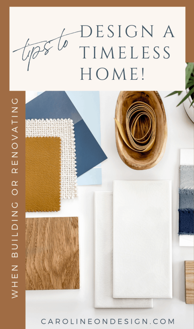 tips to design a timeless home