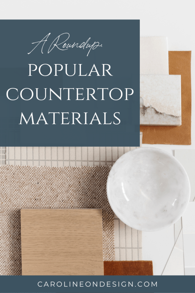 Popular Countertop Materials